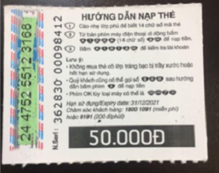 Card Vina 50K Miễn Phí 2023 ❤️65+ Thẻ Vinaphone Chưa Cào