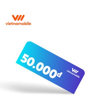 Hình Thẻ Cào Vietnamobile 50k điện tử