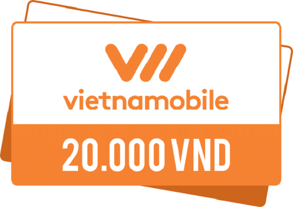 Hình Thẻ Vietnamobile 20k nạp online