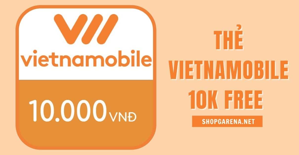 Thẻ Vietnamobile 10k Free