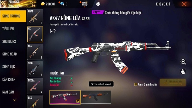 AK - 47 Rồng lửa