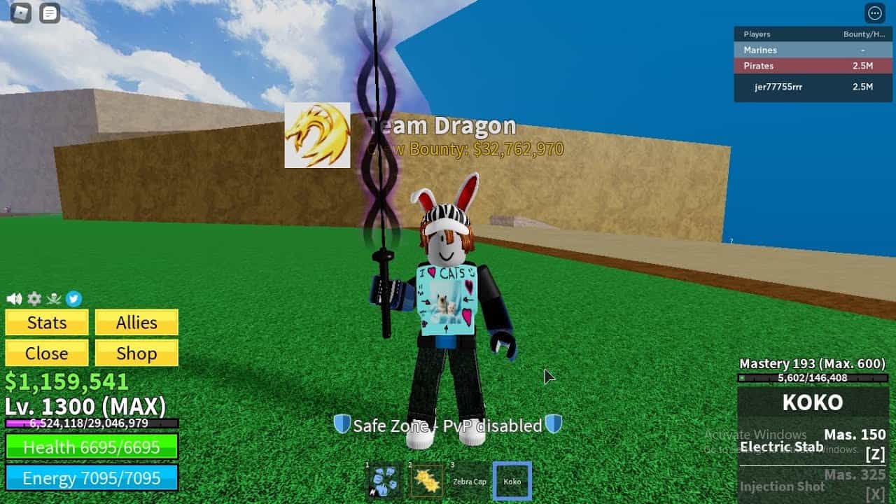 Roblox Blox Fruits Account Lv 2000 Beli 20m+all skillsAwakenFruits True  Triple Katana all acc