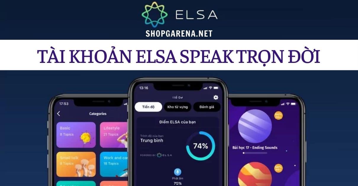 Tài Khoản Elsa Speak Trọn Đời