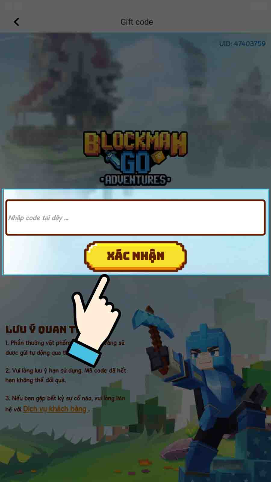 Code Blockman Go