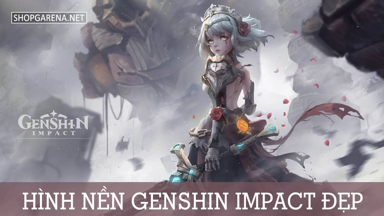 Genshin Impact hu tao 4K tải xuống hình nền