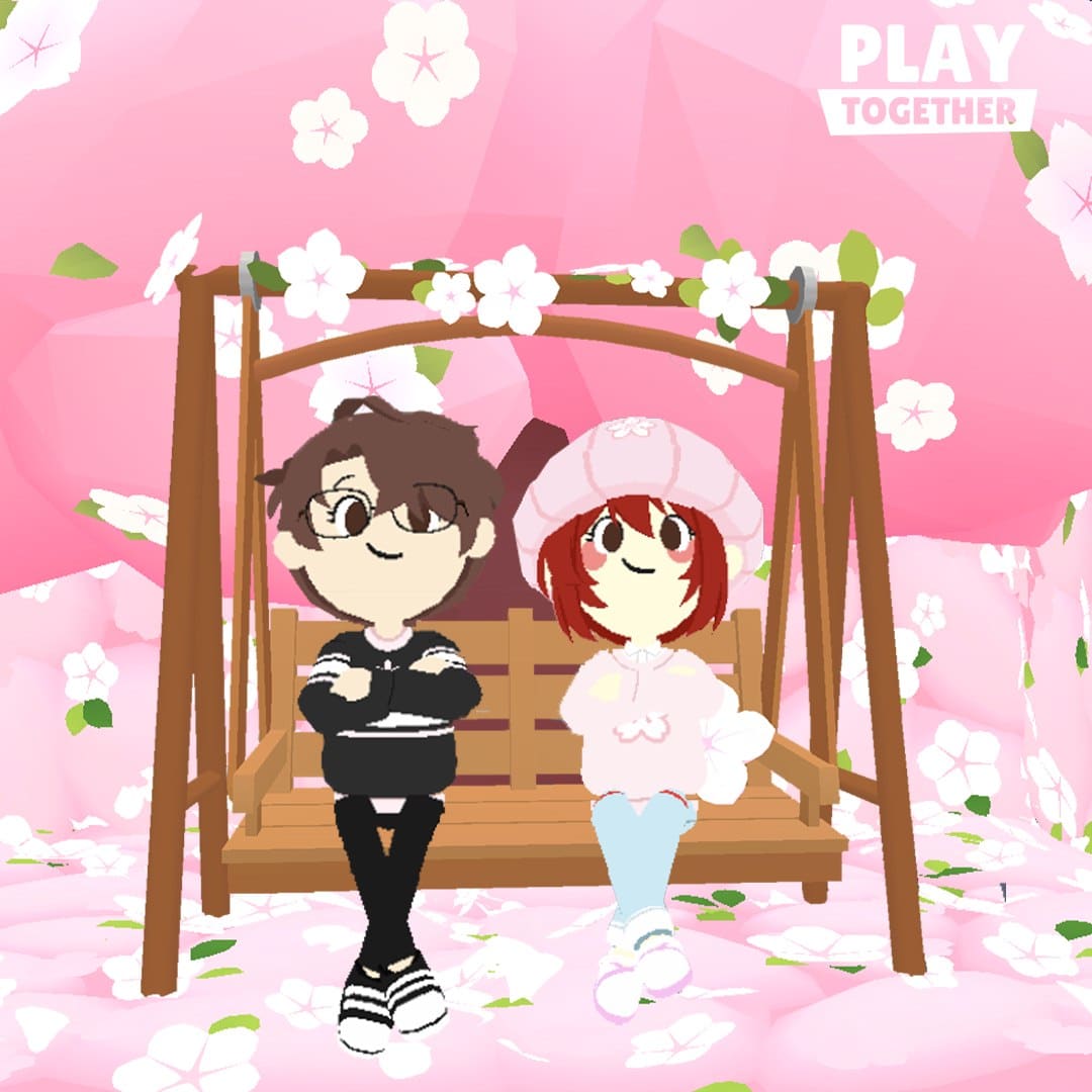 Hình avatar Play Together đôi đáng yêu