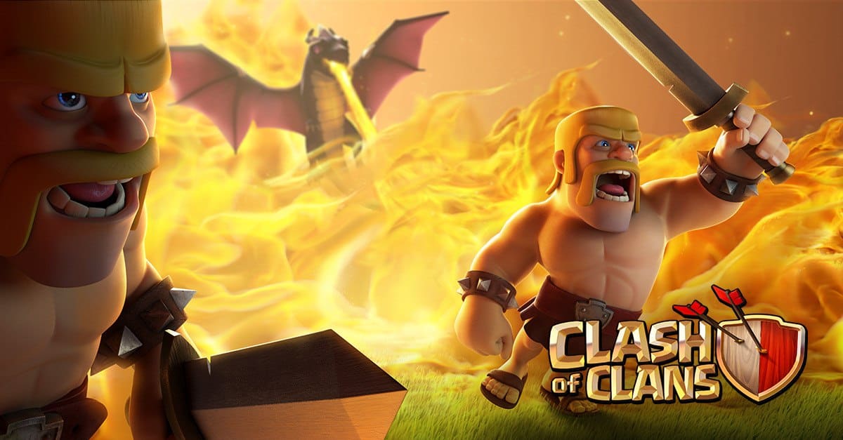 Wunderschöner Clash Of Clans-Avatar 4K