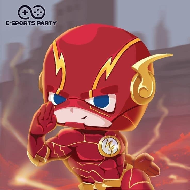 Avatar The Flash chibi