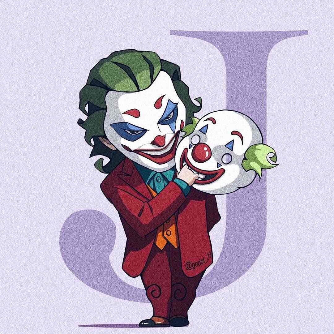 Hình Joker chibi dễ thương