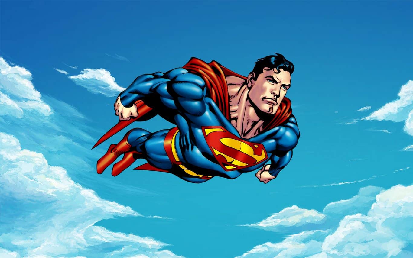 Hình Superman bay full HD