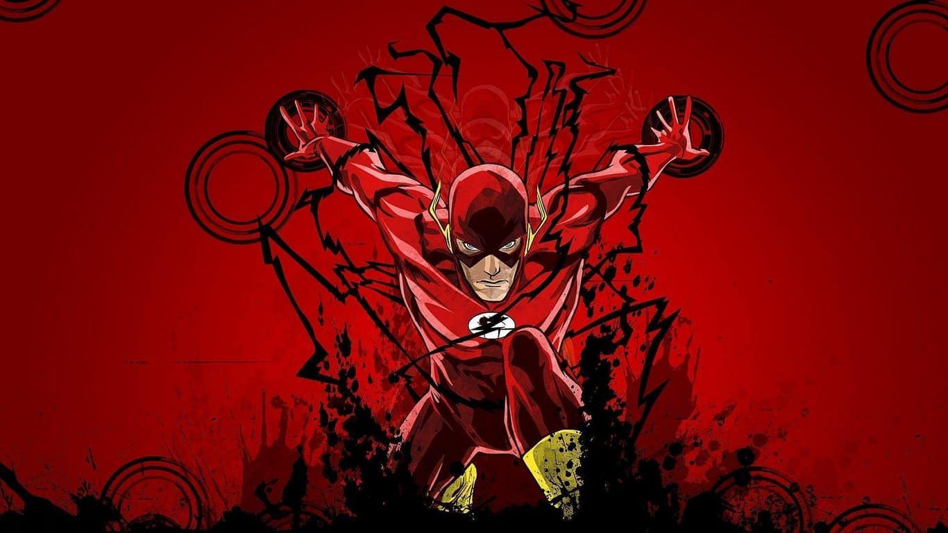 Hình The Flash anime mới nhất