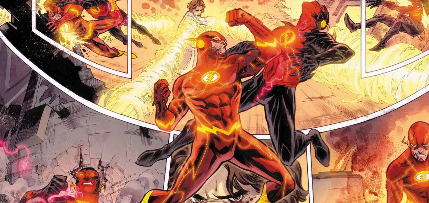 Hình The Flash anime siêu chất