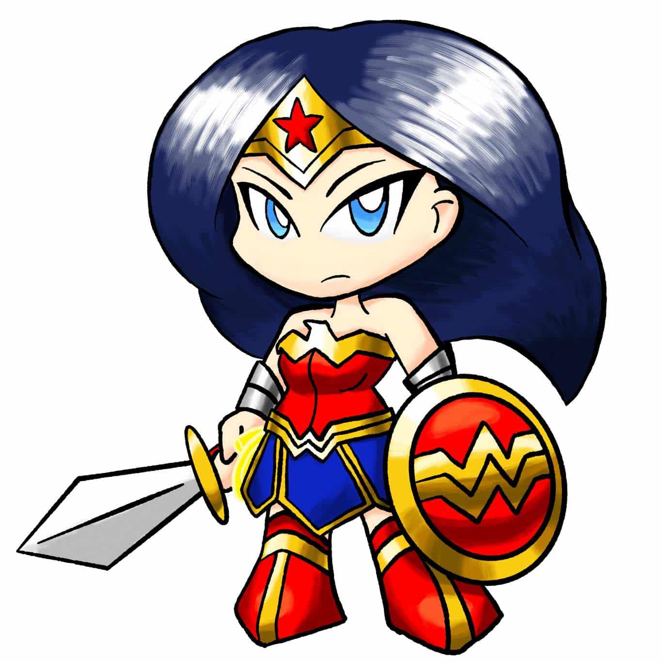 Ảnh Wonder Woman Liên Quân ❤️️ 100+ Avatar, Hình Nền Chibi