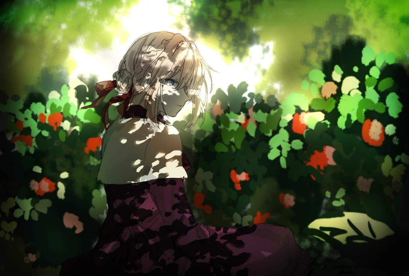 Hình anime Violet Evergarden full HD