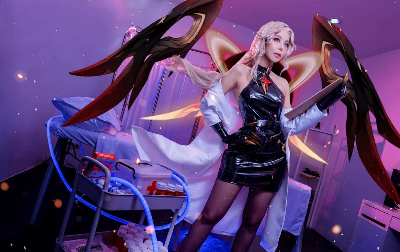 Hình nền Lauriel Thứ nguyên vệ thần cho máy tính cosplay