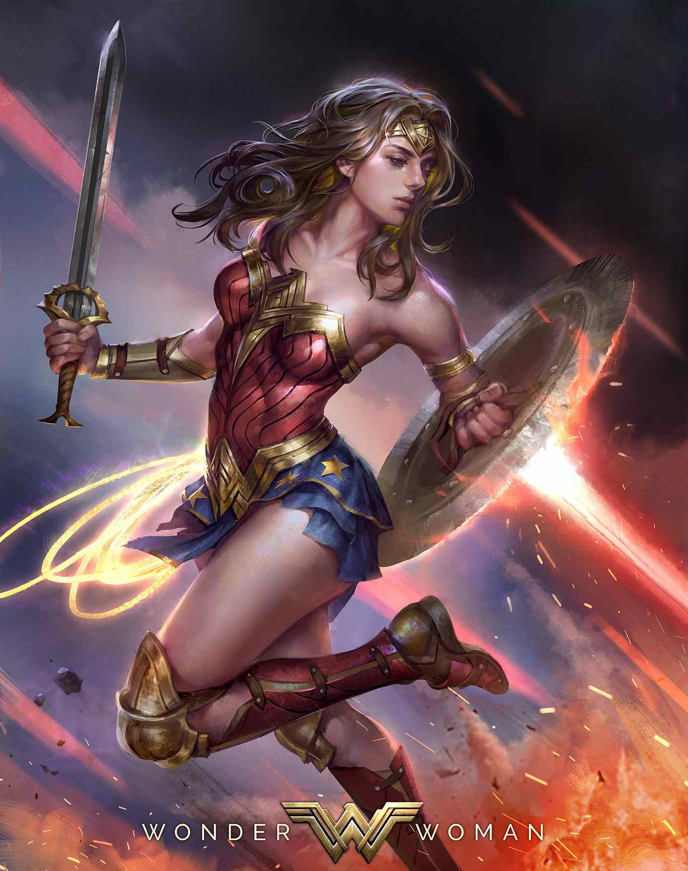 Phim Wonder Woman Phụ nữ có thể giải cứu thế giới  2sao