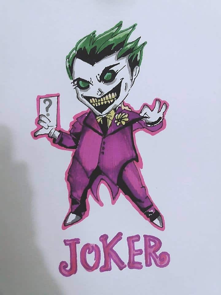 Hình vẽ Joker Liên Quân đẹp chibi