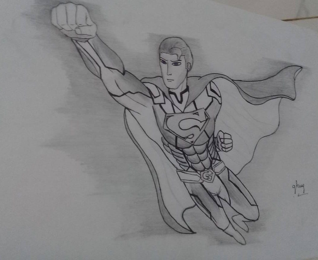 Hình vẽ Superman Liên Quân mới nhất