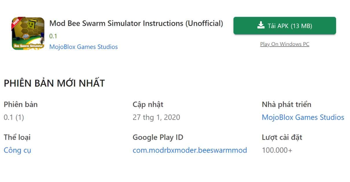 Mod Bee Swarm Simulator Instructions