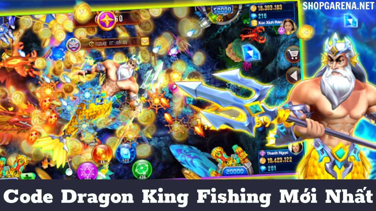 Code Dragon King Fishing Mới Nhất