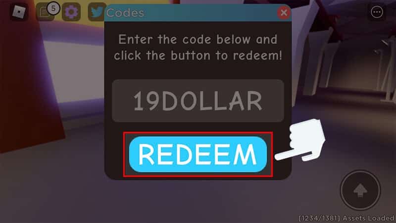 Nhấn chọn vào nút Redeem để xác nhận đổi thưởng.