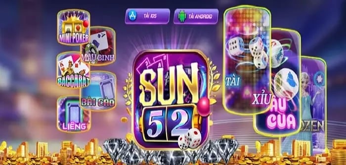 Sun52 Club đưa đến thị trường hàng loạt các trò chơi uy tín.