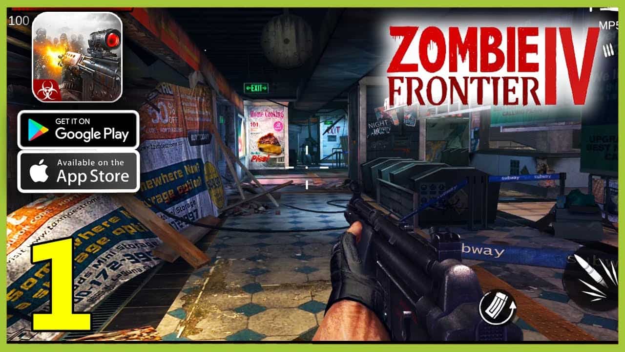 Zombie Frontier 4 là một trò chơi bắn zombie hoành tráng.