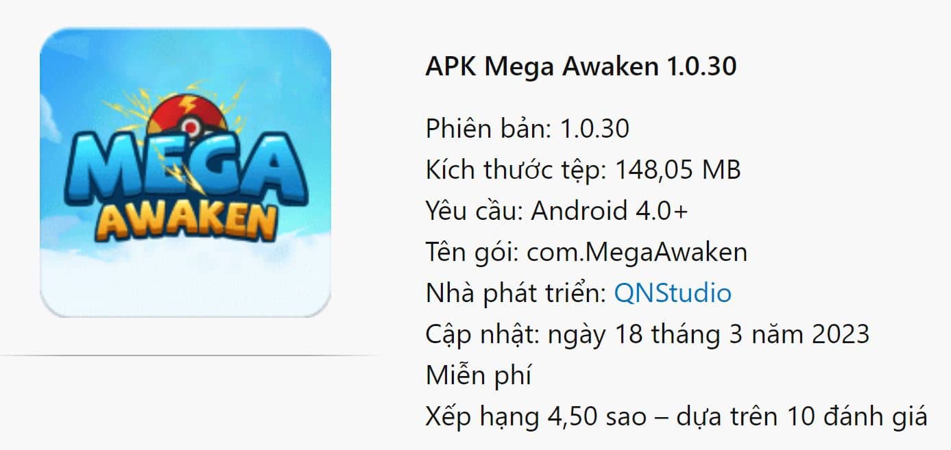 APK Mega Awaken 1.0.30