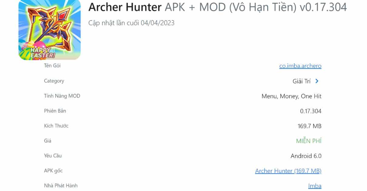 Archer Hunter APK v0.17.304