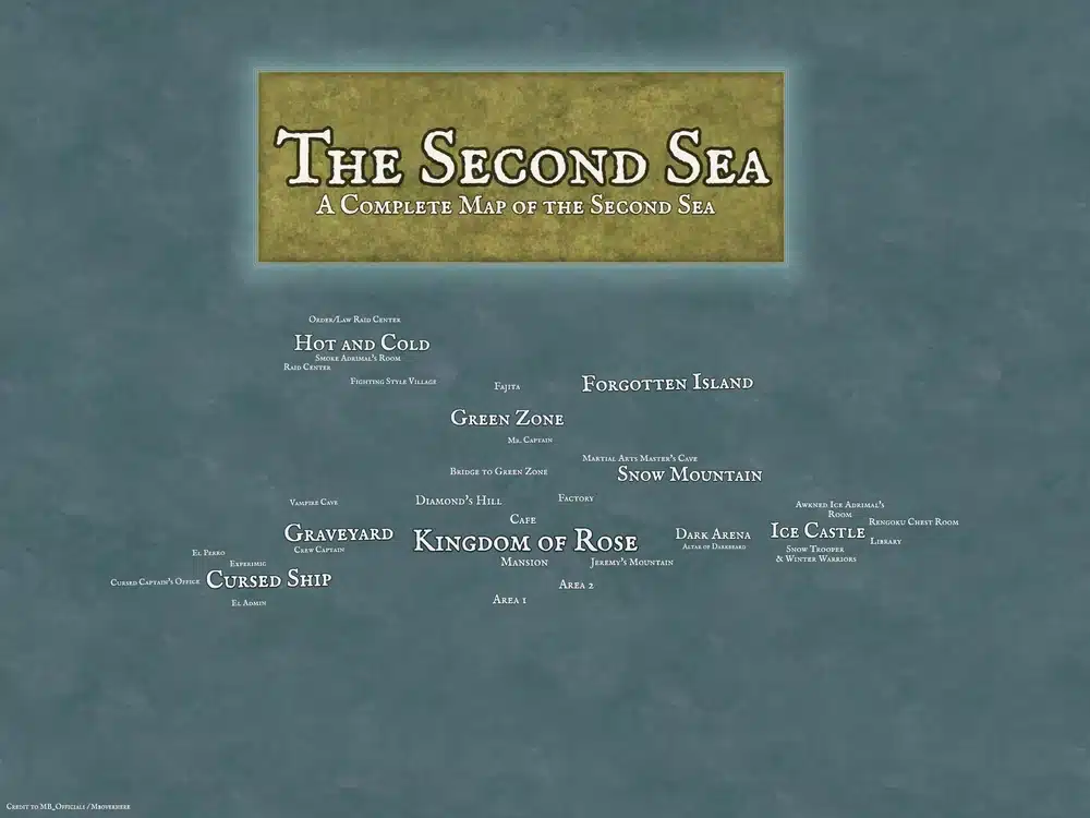 Bản đồ biển Thứ 2