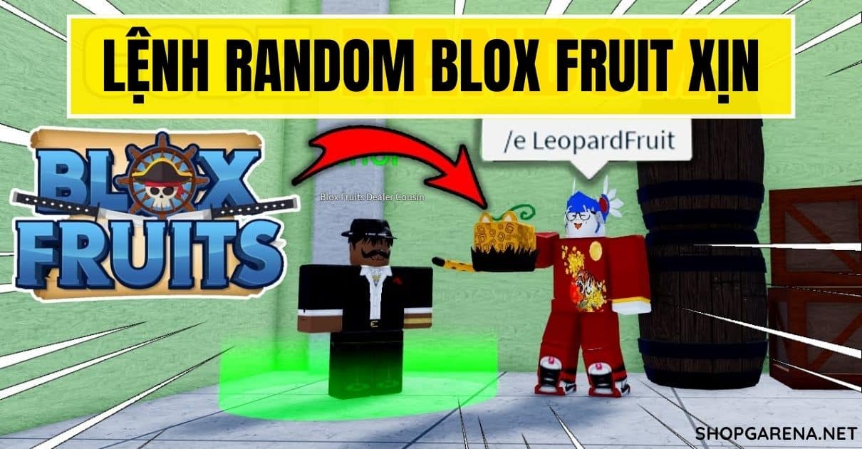 Lệnh Random Blox Fruit Xịn