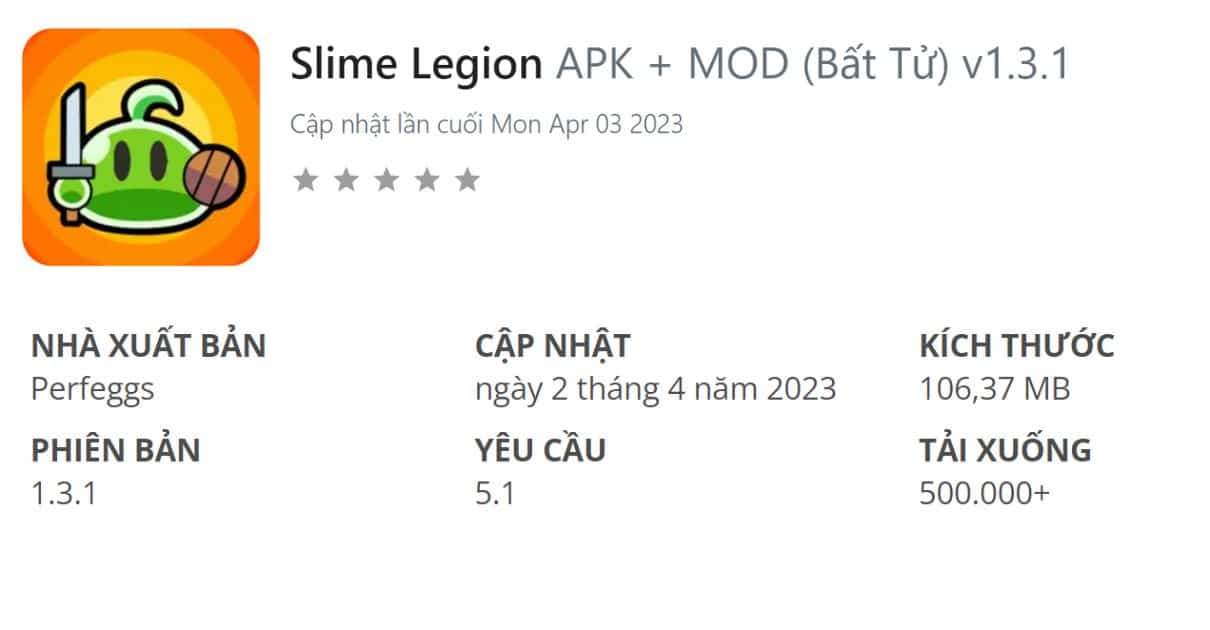 Slime Legion Mod APK v1.3.1
