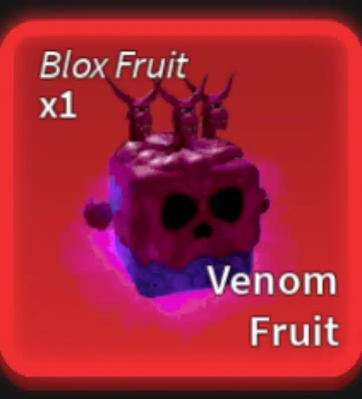 Trái ác quỷ Venom trong Blox Fruit
