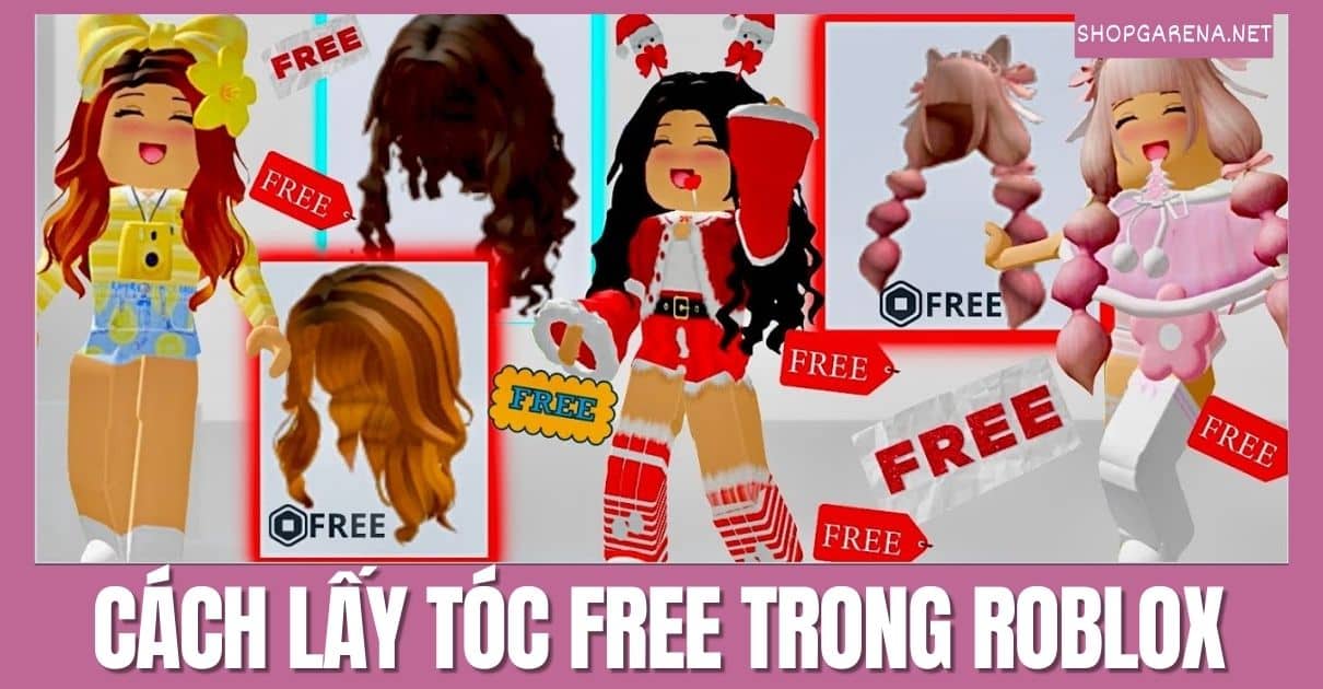 Cách Lấy Tóc Free Trong Roblox