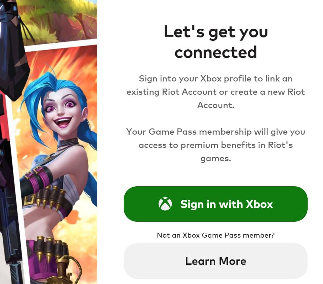 Liên Kết Tài Khoản Riot Với Xbox