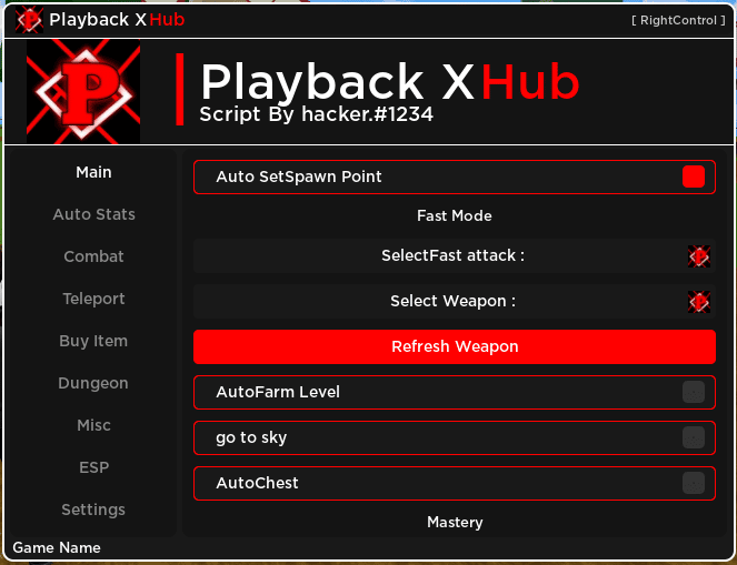 Player X Hub
