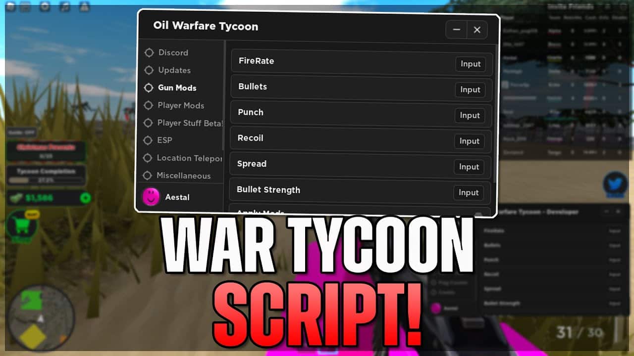 Script War Tycoon