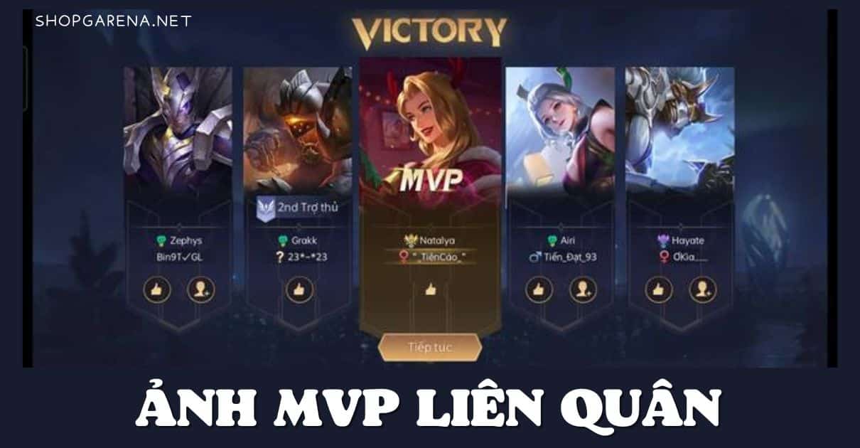 Ảnh MVP Liên Quân