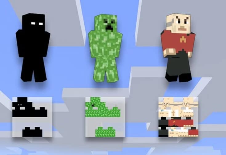 Ảnh Skin Minecraft chất nhất