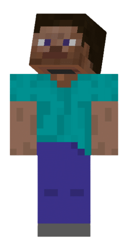 Ảnh Steve Minecraft độc đáo