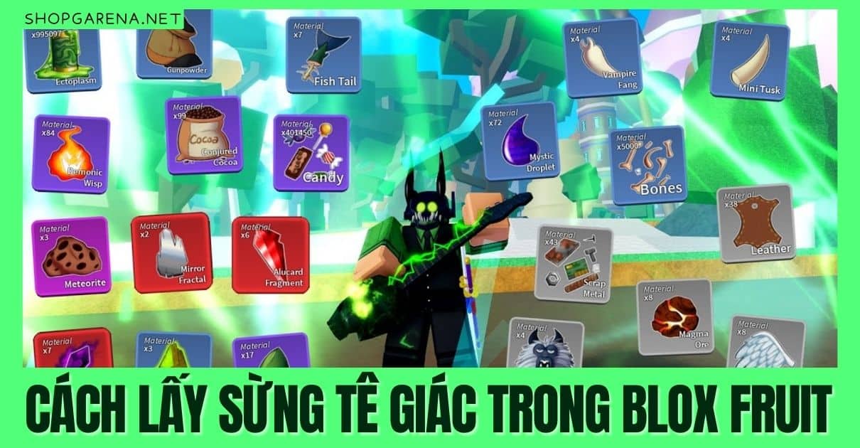 Cách Lấy Sừng Tê Giác Trong Blox Fruit