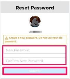 Cần nhập mật khẩu mới 2 lần