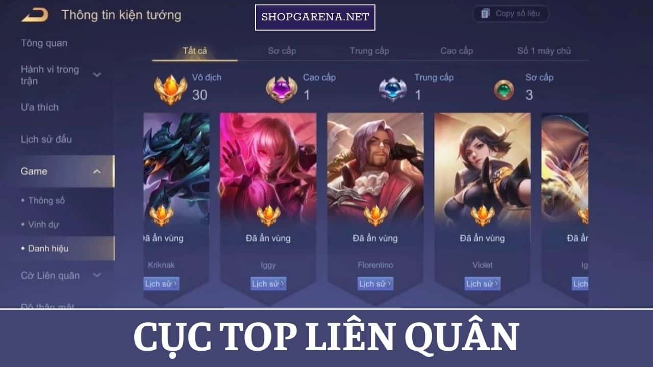 Cục Top Liên Quân