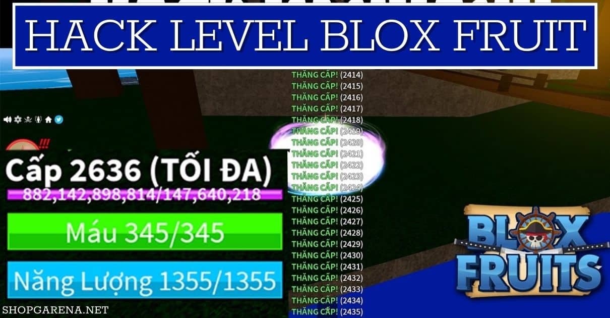 Hack Level Blox Fruit 2024: Hack Roblox Cày Full LV Max