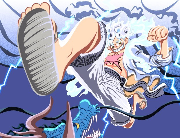 Hình Luffy Gear 5 Và Kaido