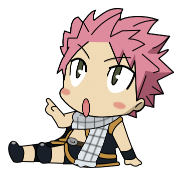 Hình Natsu Chibi Dễ Thương