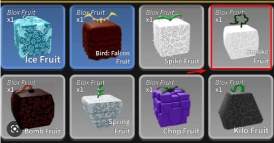 Hình Trái Khói Trong Blox Fruit