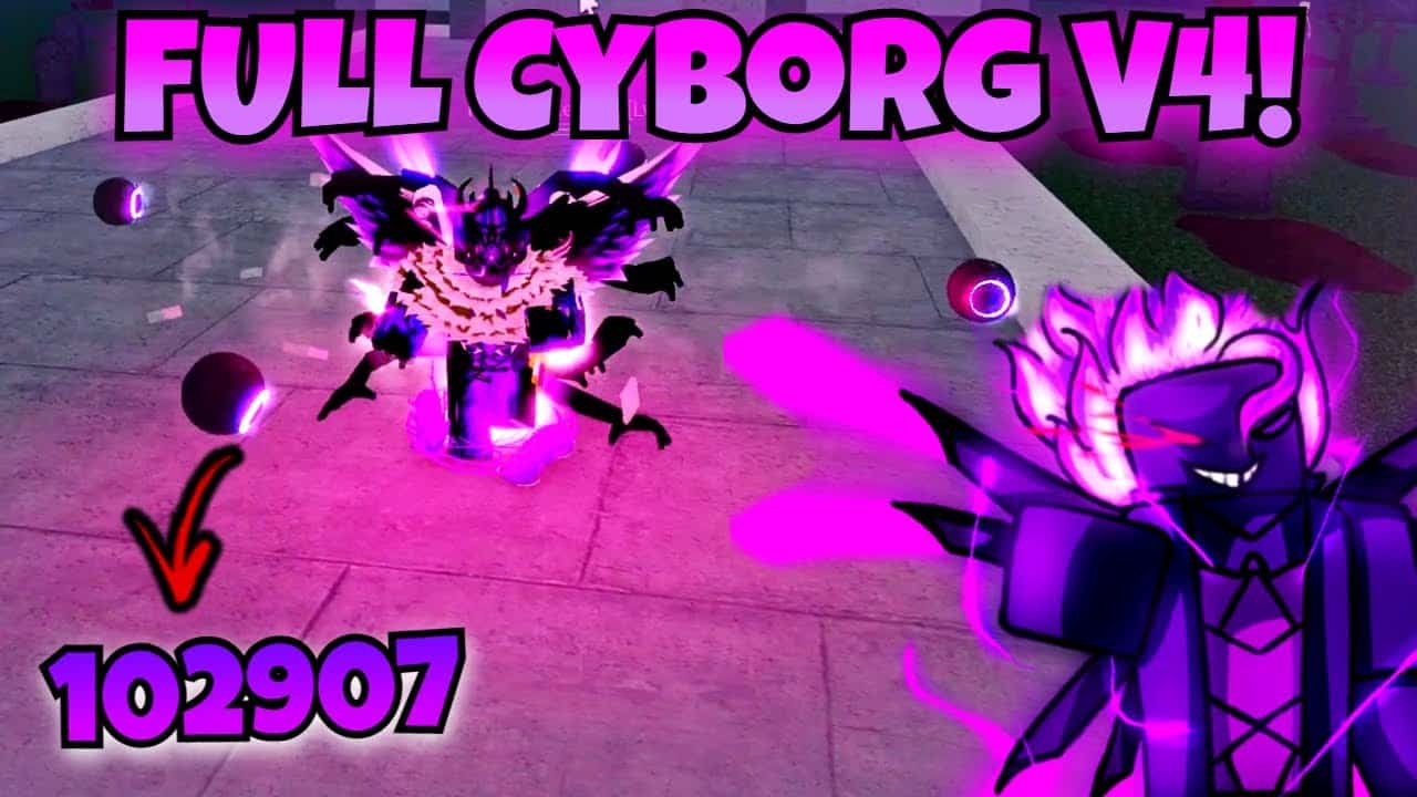 Hình ảnh Cyborg v4 trong Blox Fruit