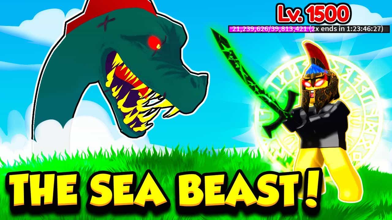 Hình ảnh Sea Beast trong game Blox Fruit