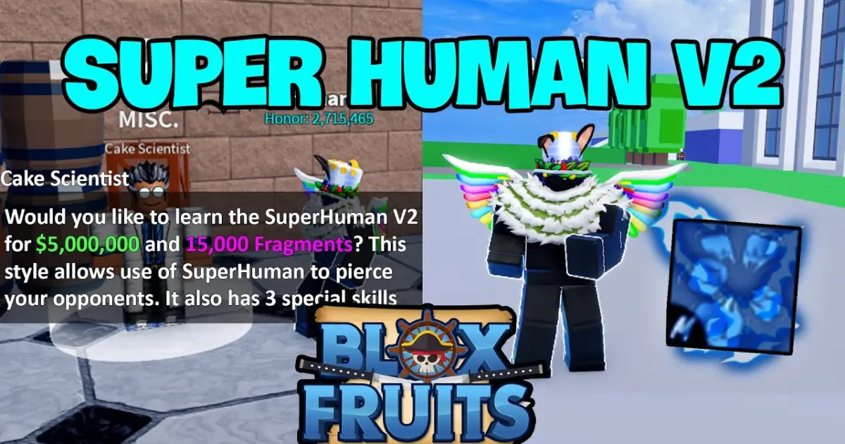 Hình ảnh Superhuman trong Blox Fruits